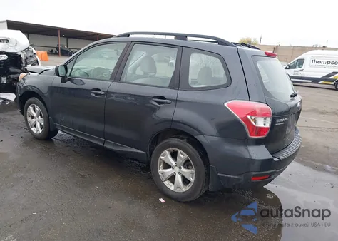 2015 Subaru Forester 2.5I из США, поврежденный, VIN JF2SJABC2FH583475